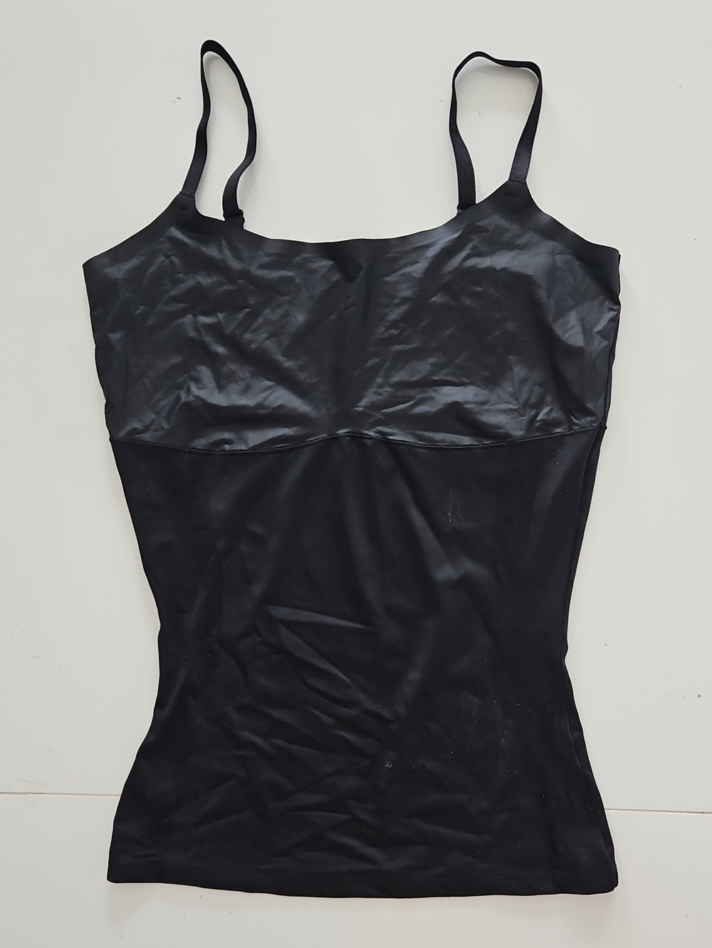 Assets By Spanx Black Shaping Camisole with Thin Straps
